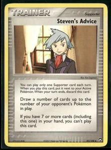 Pokémon * Consejo de Steven #83/108 Poco común * Guardianes del poder * Casi nuevo - Imagen 1 de 2