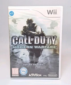 Call of Duty: Modern Warfare Reflex Edition Nintendo Wii 2009 Nuevo - Imagen 1 de 2