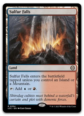 Sulfur Falls #354 (NM) Lost Caverns of Ixalan LCC Magic MTG - Image 1 of 2