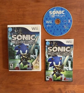Sonic and the Black Knight (Nintendo Wii) CIB Completo y Probado - Envío Rápido - Imagen 1 de 5