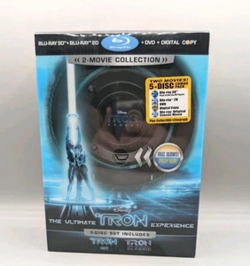 Das ultimative TRON Erlebnis: 5 Disc Set Blu-ray 3D/2D mit leuchtender Disc Hülle! - Bild 1 von 7