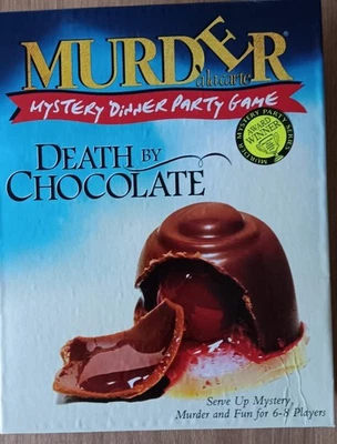 Death By Chocolate Murder Mystery Dinner Party Game - complete - Image 1 of 2