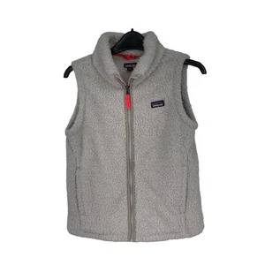 Patagonia Girl’s Los Gatos Vest Gray Size 14 XL Casual Zip-Up - Picture 1 of 7