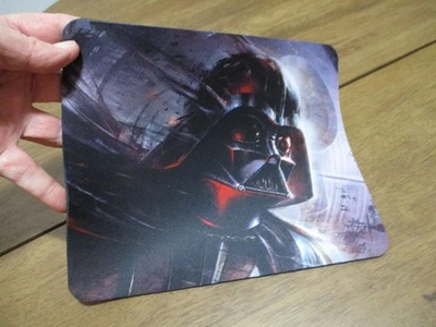 Durable 9x8 Mouse Pad with Non-Slip Rubber Base Star Wars Darth Vader Death Star - Image 1 of 4