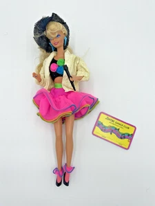 Muñeca Barbie Mattel Dance Club 1989 vintage con traje original y accesorios - Imagen 1 de 12