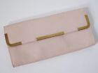 Bottega Veneta Intrecciato Metal Trim Clutch Bag Lbga62800 Pink Beige Gold - Use