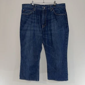 Banana Republic Mens Jeans Size 38x32 Bootcut Mid Rise Blue Denim 38X24 Actual - Picture 1 of 5