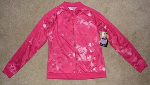 New Girls Avia Track Jacket Pink Zip Front XL 14/16 - Picture 1 of 2