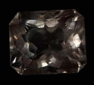 Large untreated morganite gemstone - faceted natural Beryl 16.45 CTS - Picture 1 of 11