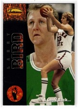 LARRY BIRD  CELTICS 1994 TED WILLIAMS "A LOOK BACK" #81