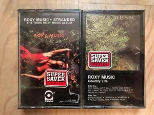 Roxy Music - Stranded + Country Life 1973/74 Sealed Cassette NM - Picture 1 of 3