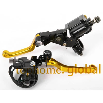 7/8" Brake Master Cylinder Reservoir levers fit Suzuki RM/z DR 85/125/250/450 - Image 1 of 4