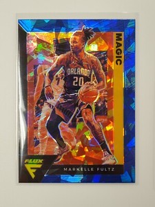 2020-21 Panini Flux - MARKELLE FULTZ Blue Cracked Ice Prizm - Magic