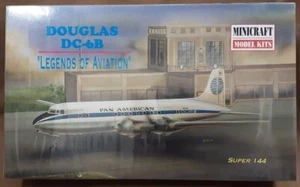 Minicraft 1/144 Douglas DC-6B "Legends of Aviation" Pan Am Flugzeug Bausatz #14442 - Bild 1 von 1