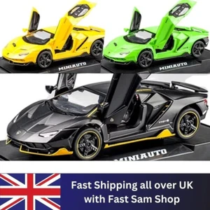 1:32 Lamborghini Centenario LP770-4 Diecast Sound&Light Alloy Car Model Toy Gift - Picture 1 of 9