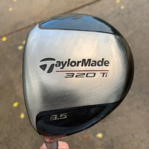 Taylormade 320 TI 9.5 Degree Driver Left Hand Graphite Regular Flex - Picture 1 of 10