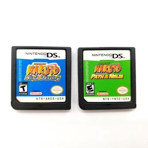 Naruto: Path of the Ninja & Ninja Destiny (Nintendo DS) Original getestet & funktioniert - Bild 1 von 2