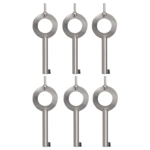 6 Pack Universal Handcuff Keys - Made in USA - Picture 1 of 1