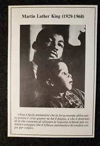 Martin Luther King Postcard from Italy - Picture 1 of 2