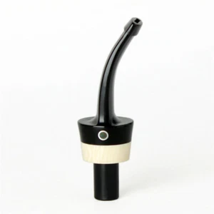 Freehand Smoking Pipe Acrylic Bent Stem 9mm Filter Pipes Mouthpiece Handmade - Picture 1 of 8