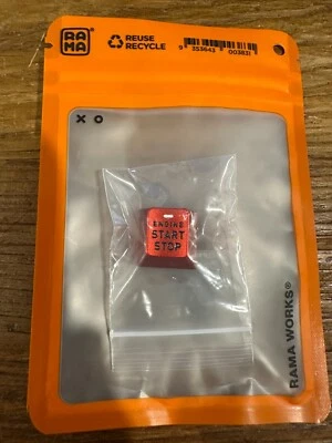 RAMA WORKS x GMK Redline 1u Keycap - Engine START STOP, BNIB - Image 1 of 3