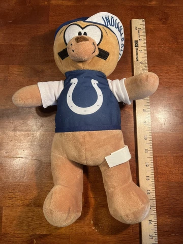 NFL Indianapolis Colts Fan Bear Teddy Bear 15" Plush Fan Dog Plushie Cover
