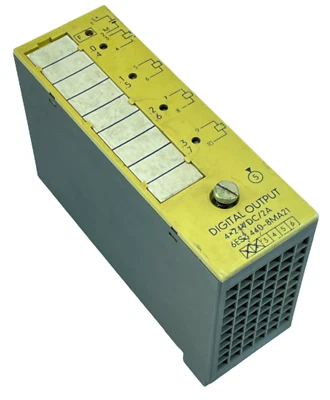 Siemens SIMATIC S5 6ES5 440-8 MA21 Salida Digital PLC Módulo Relé 4x24VDC/2A - Imagen 1 de 4