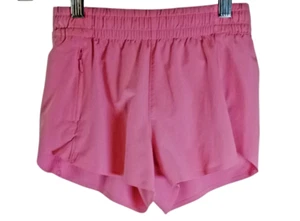 ATHLETA GIRL Pink Athletic Heart of the Hustle 2.5" Running Shorts Size 7 - Picture 1 of 4