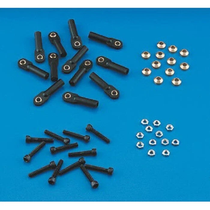 Eslabones de bola giratorios 4-40 (12) Du-Bro R/C DUB861 Foto 1 de 1