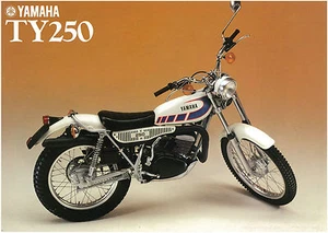 YAMAHA Brochure TY250 E 1978 Sales Catalog Catalogue REPRO TY250E - Picture 1 of 2