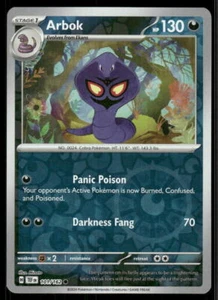 SV05: Temporal Forces #101/162 Arbok - Picture 1 of 2