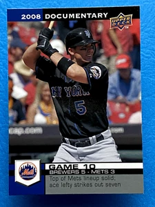 2008 Upper Deck Documentary David Wright #180 - Picture 1 of 2