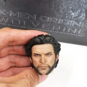 Head Sculpt Figure 1/6 Accessories Hottoys HT MMS103 X-Men Origins Wolverine 1.0 - Picture 1 of 2