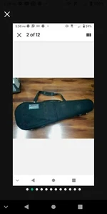 ProTec Max Soprano Ukulele Case model 701 black 31'' long - Picture 1 of 12