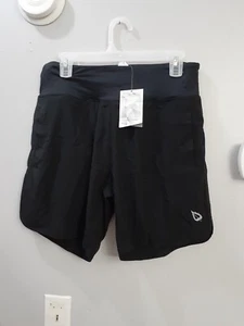 Baleaf Women’s XS Active Shorts W/LINER Black Sporty Athleisure GYM Pockets 5" - Picture 1 of 7