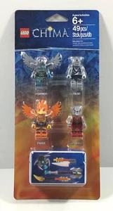 Lego Legends of Chima Minifigura Paquete de Accesorios 850913 Nuevo con Tarjetas 2014 - Imagen 1 de 6