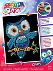 Sequin Art Red, Owl, Sparkling Arts and Crafts Picture Kit, Creative Crafts