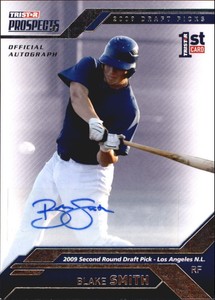 2009 TRISTAR Prospects Plus Autographs #45 Blake Smith /199