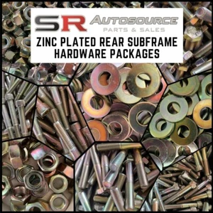 SR Autosource Zinc Subframe Kit 180SX 200SX Silvia S13 PS13 Hardware Package - Picture 1 of 12