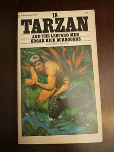 Tarzan & The Leopard Men BY EDGAR RICE BURROUGHS ACE PB FANTASY CLASSIC BORIS - Foto 1 di 7