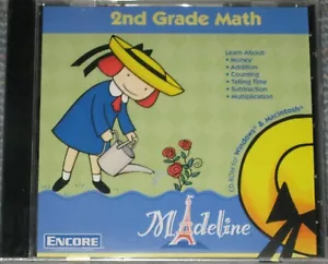 NEW Madeline 2nd Grade Math - PC or MAC Game - Factory Sealed Free Ship ! - Picture 1 of 2