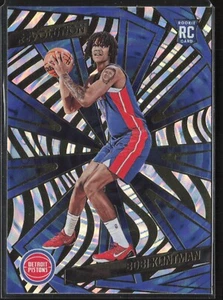 2024-25 Panini Revolution Rookie #135 Bobi Klintman Detroit FRACTAL SP - Imagen 1 de 2