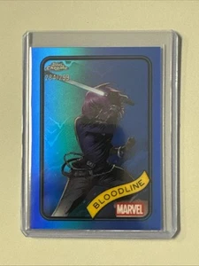 2025 Topps Chrome Marvel Bloodline Blue Refractor /299 - Picture 1 of 2