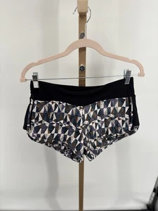 Pantalones Cortos Lululemon Hot Cheeks Hot Vitral Love Negros Para Mujer Talla 4 - Imagen 1 de 8