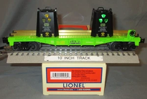 Lionel 2028320 Area 51 RR #28320 Flachwagen mit blinkenden Bio Containern O/027ga 2020 - Bild 1 von 10