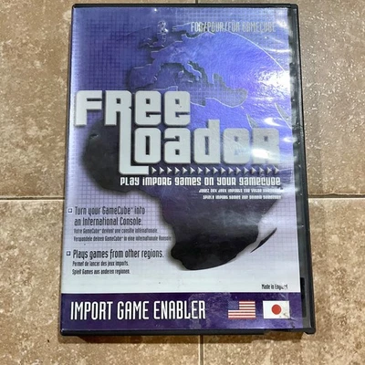 GameCube Freeloader ORIGINAL Version Play Import Games USA/JPN TESTED **NO PAL** - Image 1 of 4