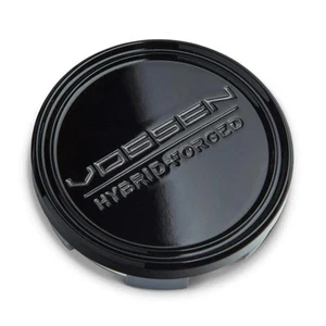 Vossen Classic Hybrid Forged Centre Caps Gloss Black (S) 63mm - Picture 1 of 1