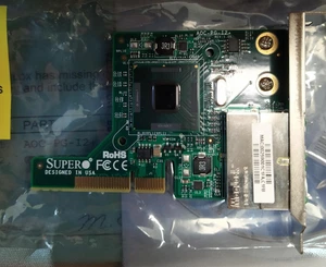 Tarjeta de Red Supermicro AOC‑PG‑I2+ Dual Port Gigabit PCIe Ethernet - Bild 1 von 1