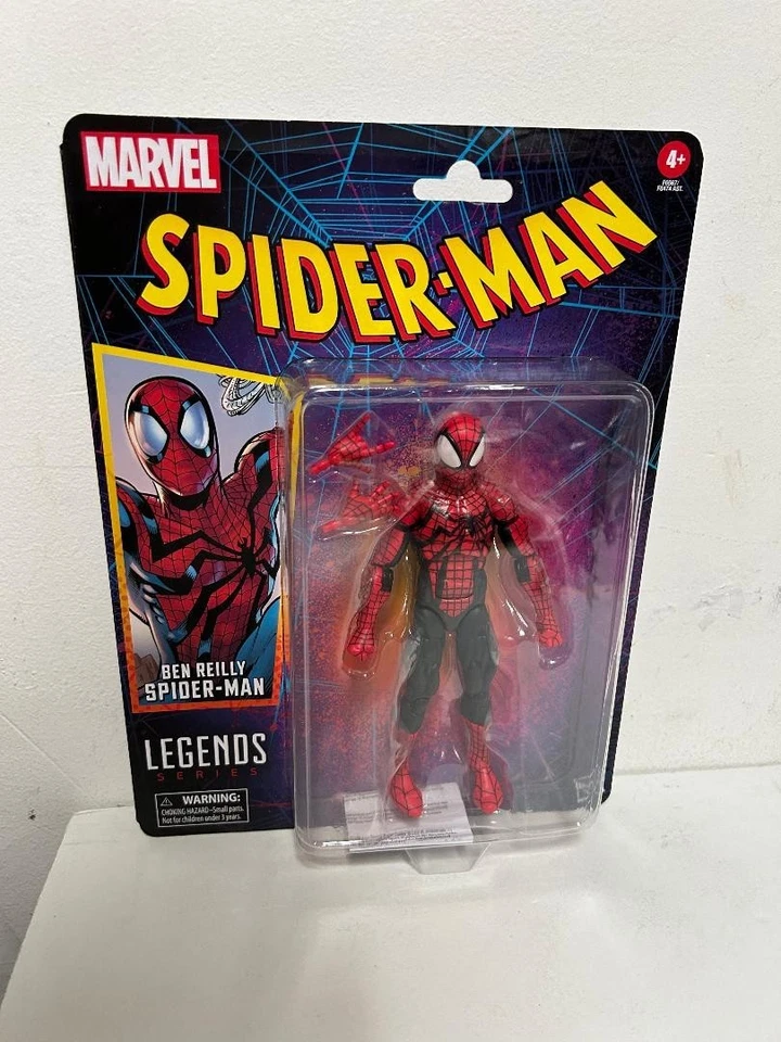 Marvel Legends Retro NUEVO * Ben Reilly Spider-Man * Figura de acción de 6 pulgadas Marvel Foto 1 de 1