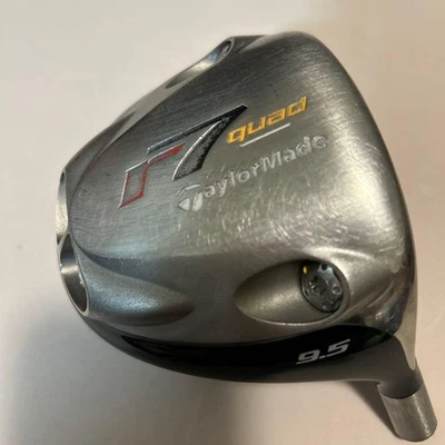 TaylorMade R7 Quad Driver Head 9.5 Degree Used Golf Club Replacement - Image 1 of 4